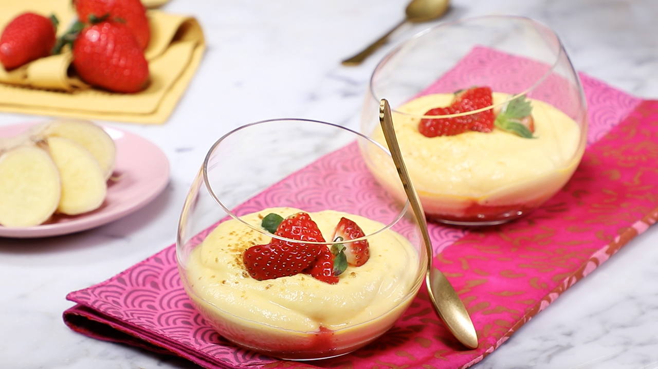Strawberry and ginger tiramisu - Ricetta - Cannamela